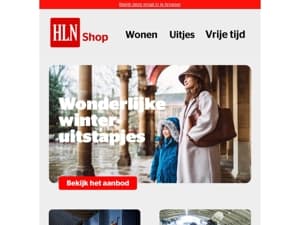 Ontdek onze wonderlijke winteruitstapjes