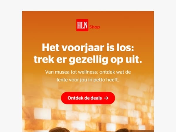 Voorjaarszon, verse lucht en... leuke deals!