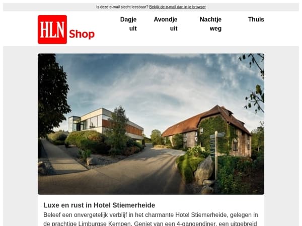 Luxe en rust in hotel Stiemerheide