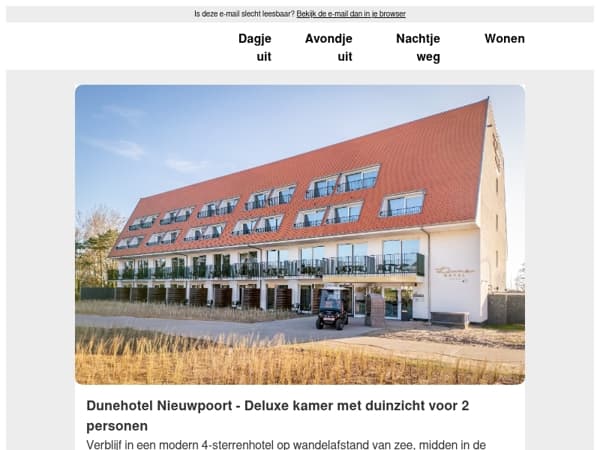 Kom tot rust in de duinen van Nieuwpoort