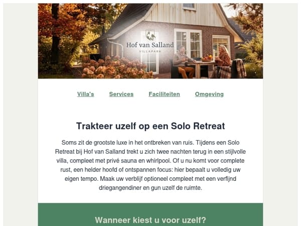 Dit najaar zit u er warmpjes bij 🧖