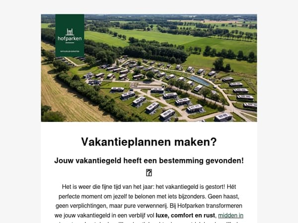 Vakantiegeld gestort? 💰 Zet het om in mooie herinneringen!