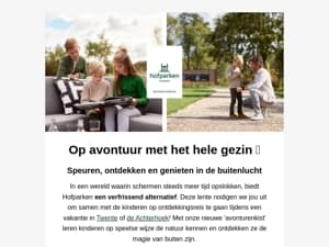 Hofparken De Bergvennen presenteert: de avonturenkist voor kids! 🔎🪲