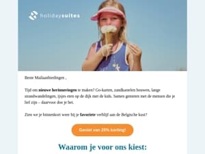 Mailaanbiedingen, jouw 25% zomerkorting wacht op je! ☀️