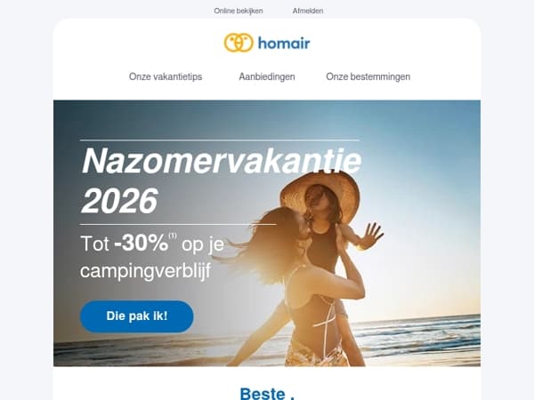 😉 , dit zijn leuke vakantie-ideeën voor september