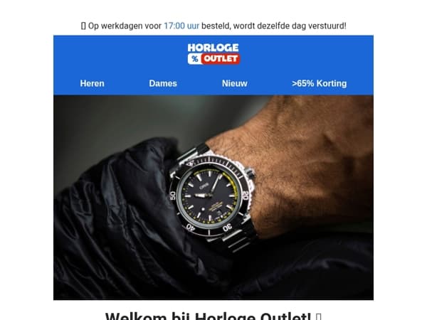 Welkom bij Horloge Outlet! ⌚