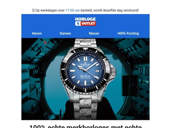 Waarom kiezen voor Horlogeoutlet?