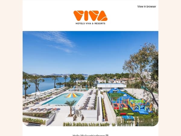 ☀️ The new VIVA Eden Lago is here: more fun, more relaxation, more summer