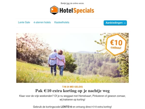 Een kortingscode speciaal voor jou