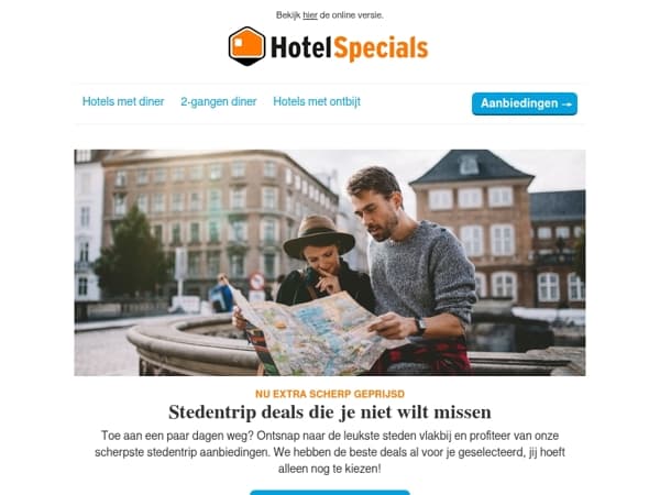 Stedentrip deals die je niet wilt missen