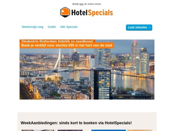 Stedentrip deals uitgelicht