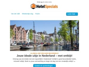 Jouw ideale uitje in Nederland – met ontbijt!