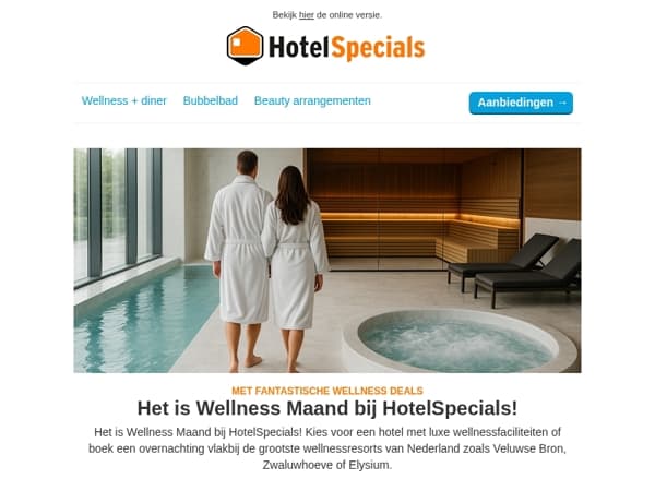 Wellness Maand met exclusieve deals