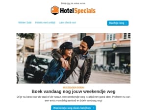 Jouw weekendje weg wacht op je