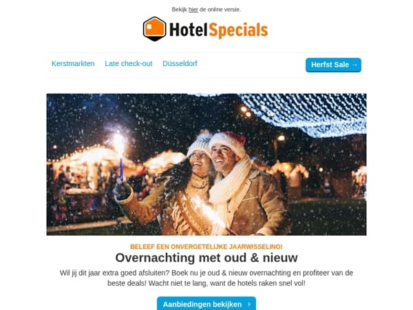 Overnachting met oud & nieuw 🎆