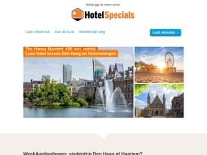 Stedentrip Den Haag of Haarlem