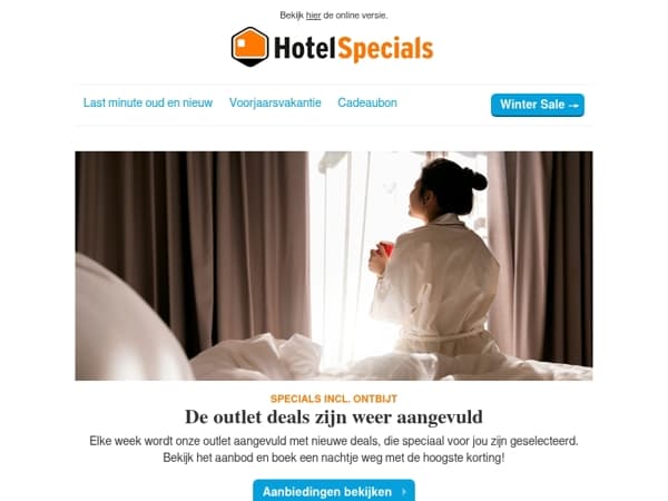 Weer aangevuld: outlet deals!