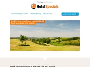 WeekAanbiedingen v.a. slechts €69