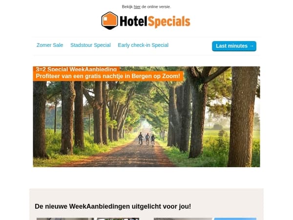 Korting tot 49% op jouw overnachting!