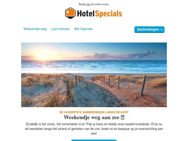 Weekendje weg aan zee 🌊
