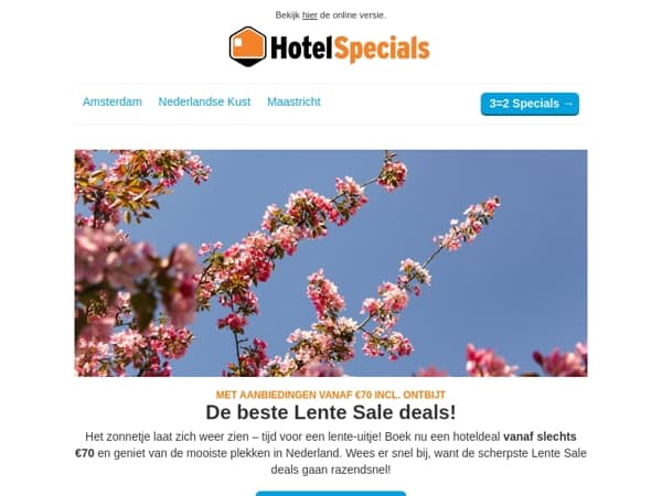 Pak tot wel 55% korting op deze hoteldeals