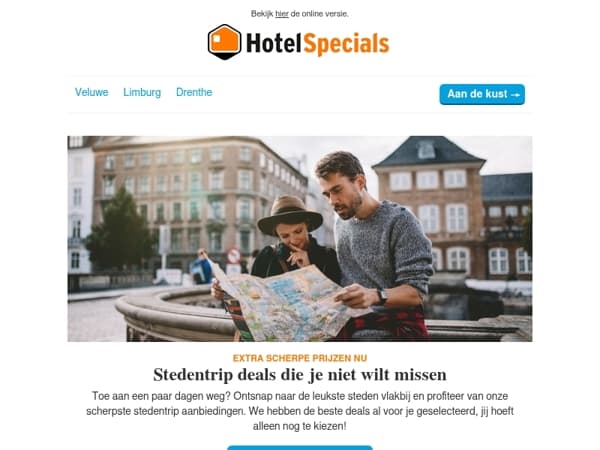 Stedentrip deals die je niet wilt missen