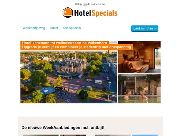 Wellness weekend weg?