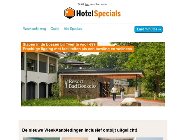 Weekendje Twente of Zeeland vanaf €94