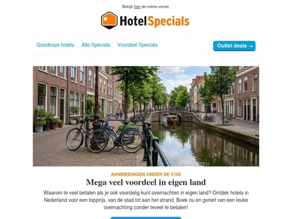 Mega veel voordeel in eigen land