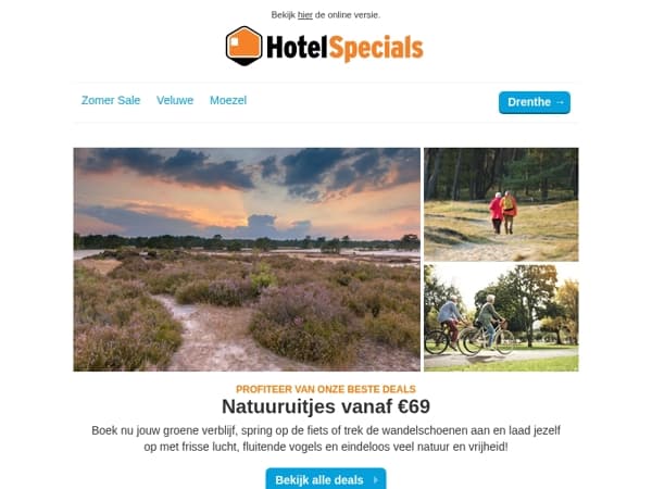 Wakker worden in het groen?