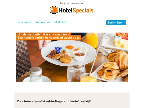 Geweldige natuurdeals vanaf €99