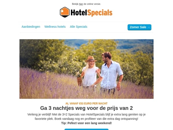 Profiteer van 3=2 Specials!