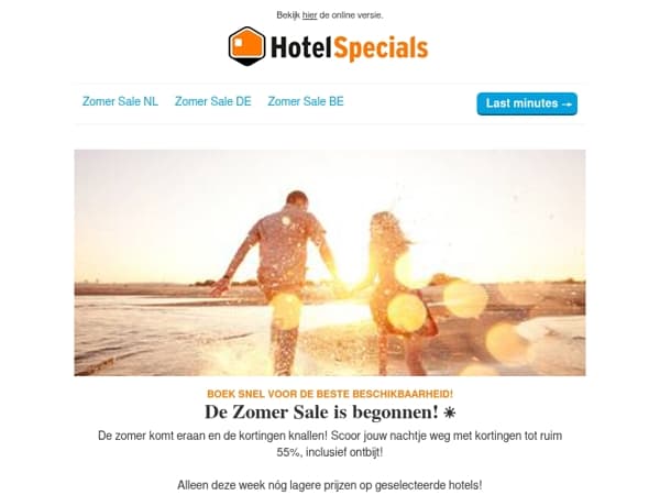De Zomer Sale is begonnen! ☀️