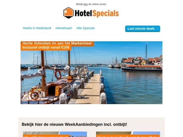 Tijd voor een weekendje weg bij het water?