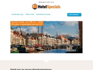 Nachtje Zwolle of ontspannen in Goes