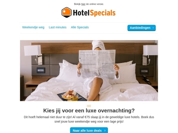 Kies jij voor een luxe overnachting?