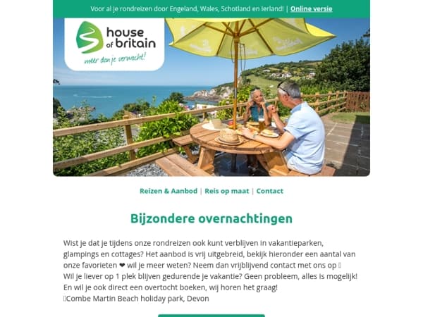 Bijzondere overnachtingen ⛺️