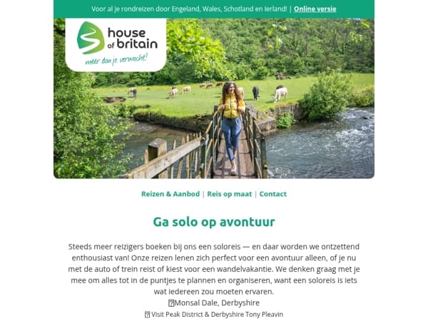 Ga solo op avontuur
