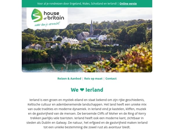 Ben jij wel eens in dit groene en mystieke land geweest?