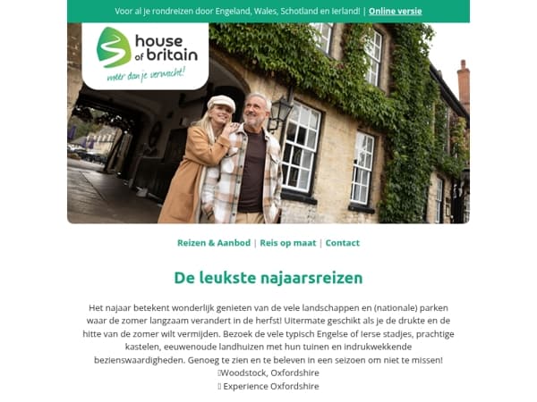 Onze mooiste vakantietips voor het najaar!