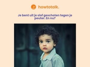 Je bent uit je slof geschoten. En nu?