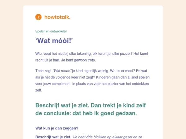 ‘Wat móói!’