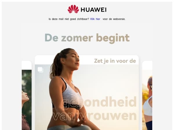 De zomer begint! Begin jij met betere gewoontes?