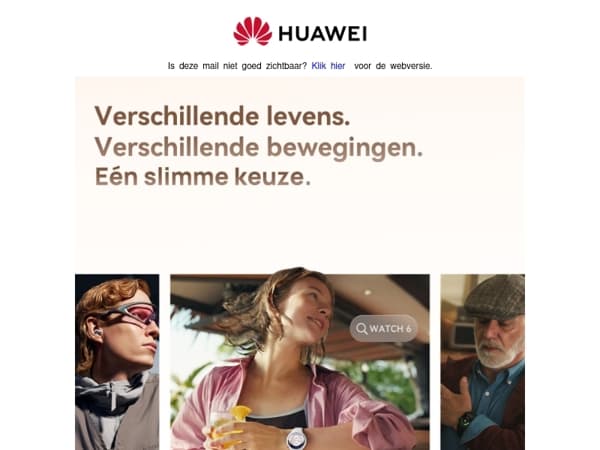Jouw lifestyle, met HUAWEI