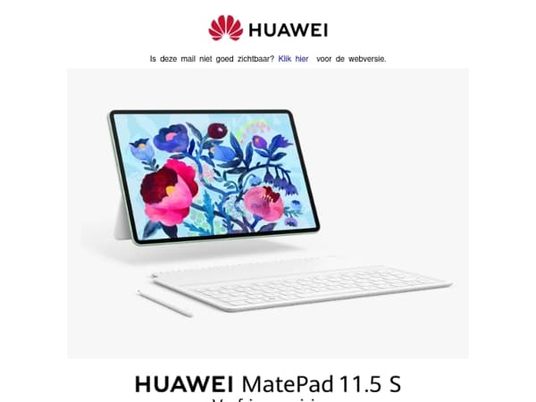 Nieuw jaar. Nieuwe lanceringen. MatePad 11.5S