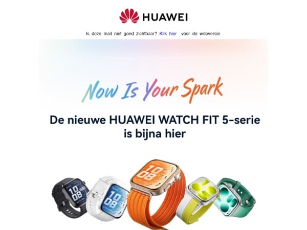 Speciaal voor jou: € 60 korting op de nieuwe FIT 5! 🎁