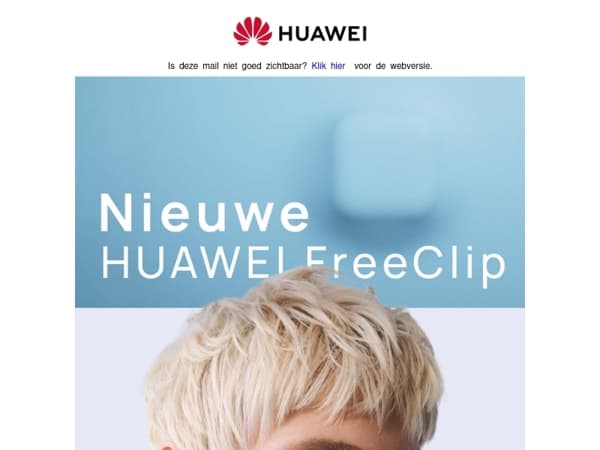 Het wachten is bijna voorbij: HUAWEI FreeClip 2 komt eraan!