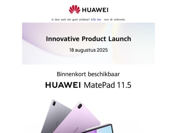 😎Bereid je voor: er komt een nieuw product aan!