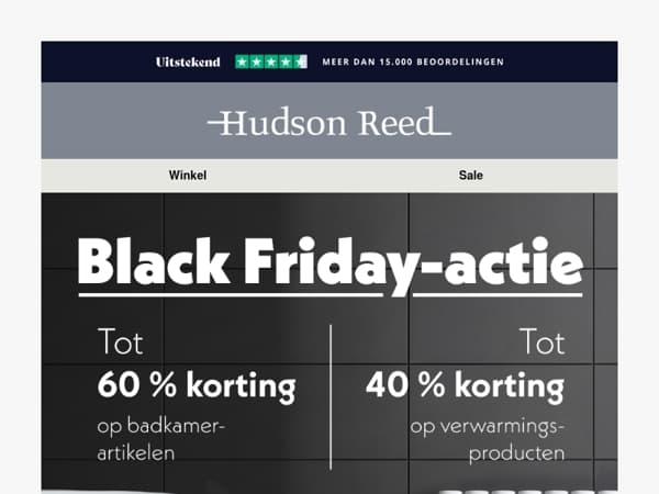 Black Friday is begonnen