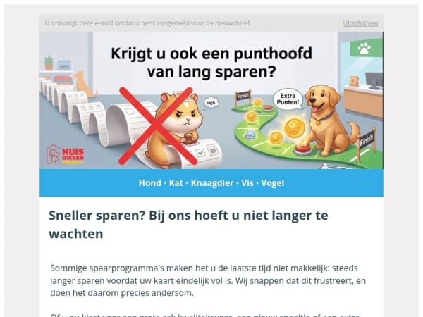 Sneller sparen? Bij ons kan het wél! Profiteer tijdelijk van extra spaarpunten